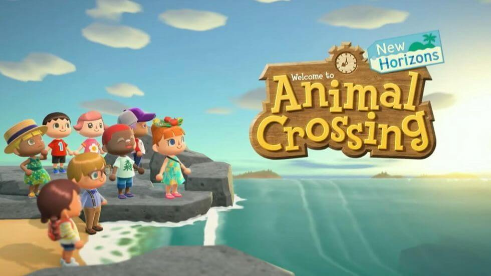 Tampilan game Animal Crossing dengan karakter-karakter 3D-nya